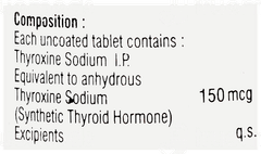 Thyroxinol 150 Tablet 120
